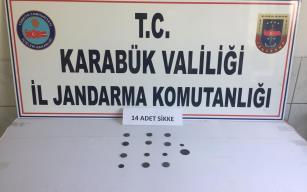 Roma ve Osmanlı dönemlerine ait sikke ele geçirildi