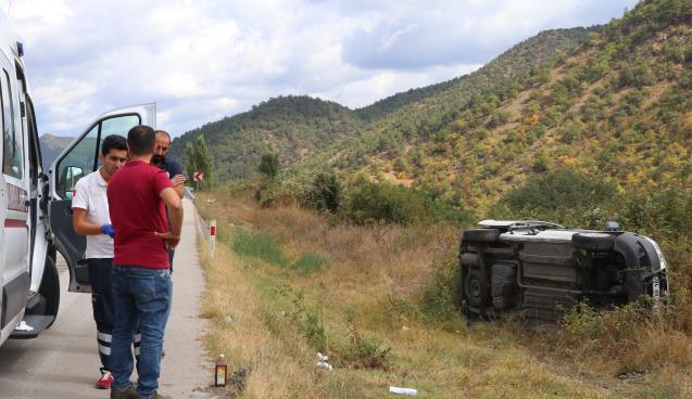 Kardeşini üniversiteye getirirken kaza yaptı