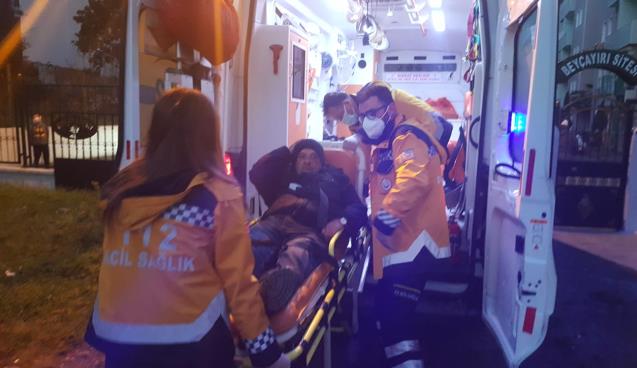 Epilepsi hastası düşerek yaralandı…