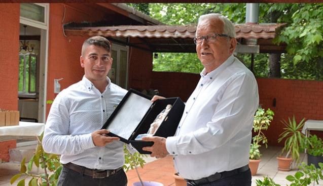 Komutan Bülbül'e veda yemeği