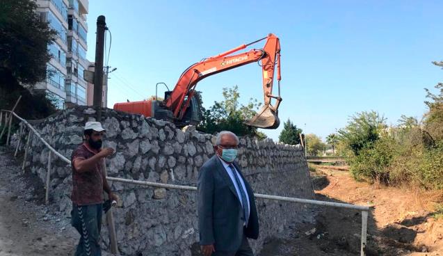 CEHENNEMAĞZI MAĞARALARI’NA OTOPARK ÇALIŞMALARI SÜRÜYOR