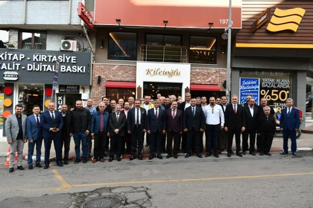 Vali Gürel esnafla buluştu