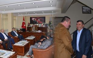 Ercan’dan Tekin’e ziyaret…