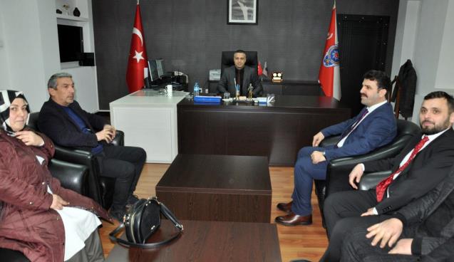 AK Parti’den emniyet müdürüne hayırlı olsun ziyareti