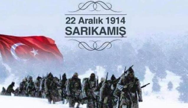 Ertuğuruldan Sarıkamış mesaji