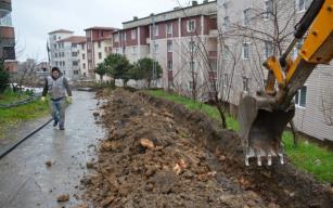 Yeni su hattı çalışmasına başlandı…