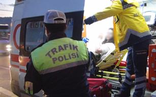 Çarptı… Duramadı… GeriÇarptı… Duramadı… Geri geldi… geldi…