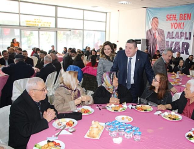 Alaplı TEKİN'İ bağrına bastı...