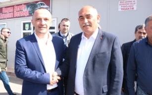 Erol Şahin Umum Servis Araçları Derneğini ziyaret etti…