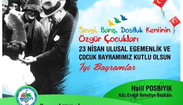 23 NİSAN KUTLAMA MESAJI..