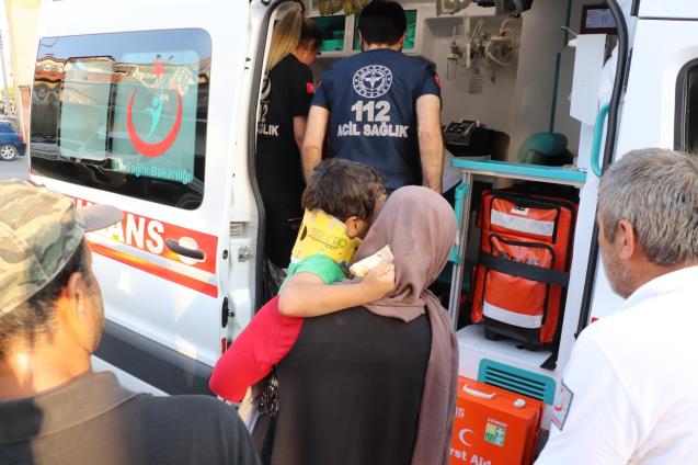 4 kat aşağı düştü.. Hastane yerine eve götürüldü..