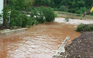 Bartın’da sağanak yağış taşkına neden oldu