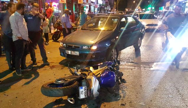 Kafa kafaya çarpıştılar… İŞTE O ANLAR…