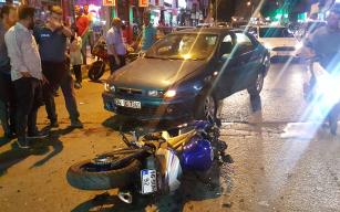 Kafa kafaya çarpıştılar… İŞTE O ANLAR…