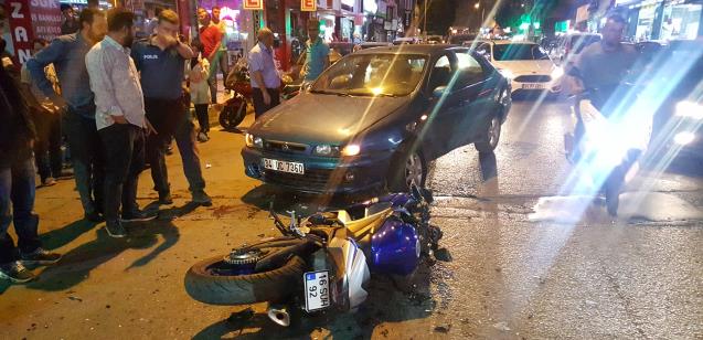 Kafa kafaya çarpıştılar… İŞTE O ANLAR…