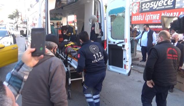 Trafik Kazası; 1 Yaralı 