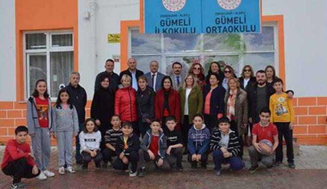 Bayan Posbıyık’tan Gümeli’ye destek...