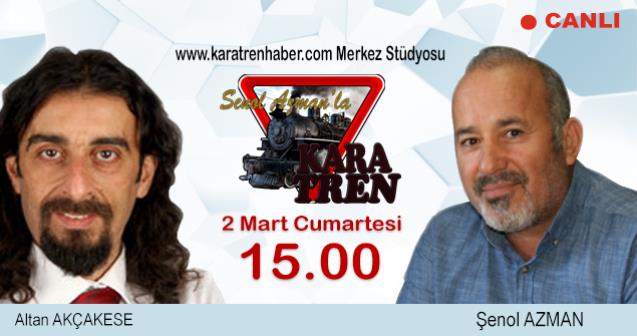 Altan Akçakese Kara Tren'de..