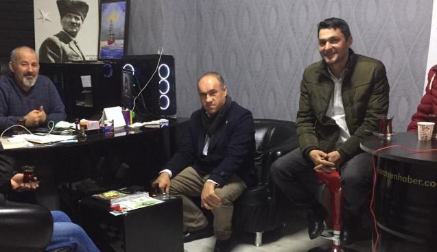 Sinan Durdu'dan Kara Tren'e ziyaret..