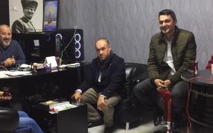 Sinan Durdu'dan Kara Tren'e ziyaret..