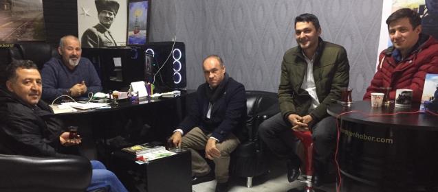 Sinan Durdu'dan Kara Tren'e ziyaret..
