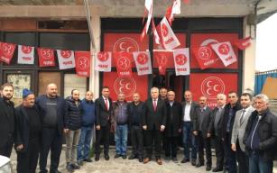 Demirtürk ve ekibi Kandilli'de oy istedi...