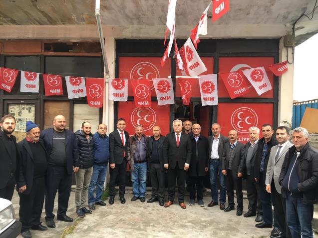 Demirtürk ve ekibi Kandilli'de oy istedi...