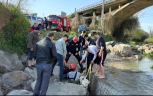 Jandarma ve İtfaiye ekipleri kurtardı