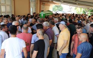 Abdullah Ağabey son yolculuğuna uğurlandı…