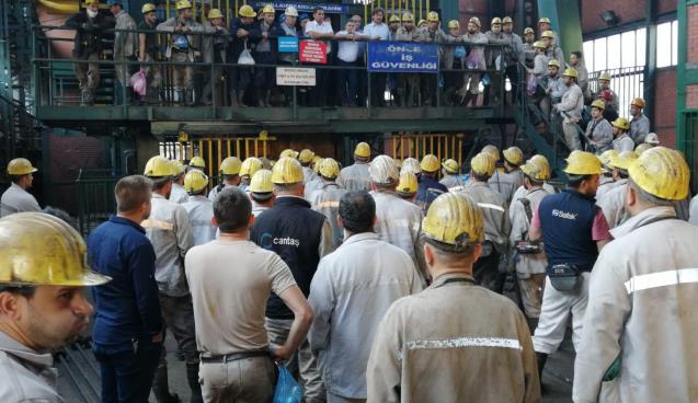 GMİS, maden ve MTA işçilerini bilgilendirdi 