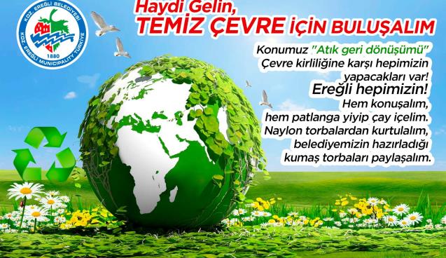 TEMİZ ÇEVRE İÇİN EL ELE