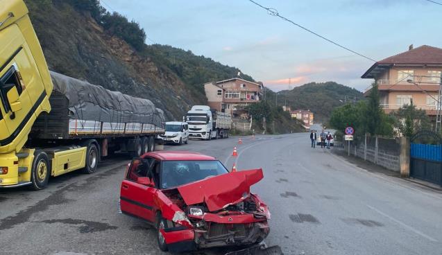 Organize de trafik kazası.