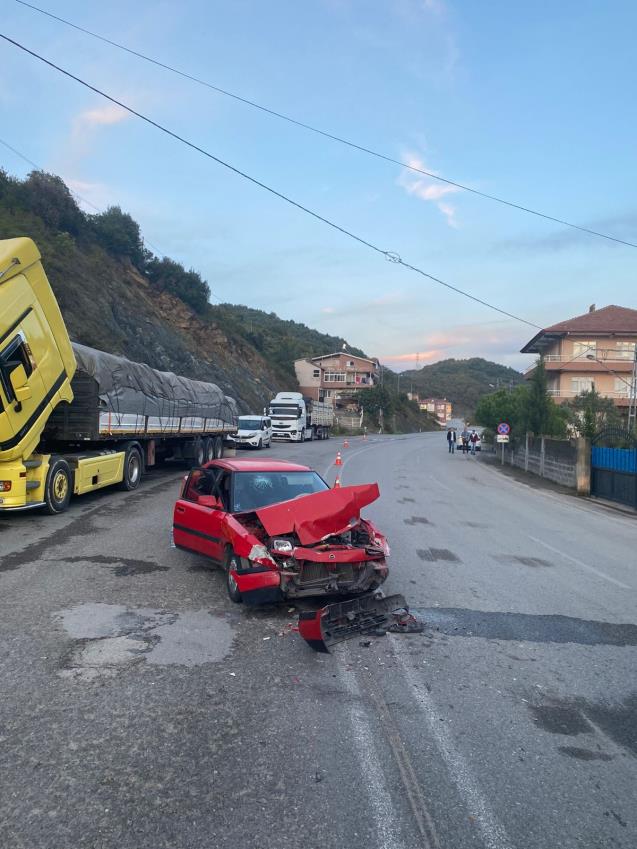 Organize de trafik kazası.