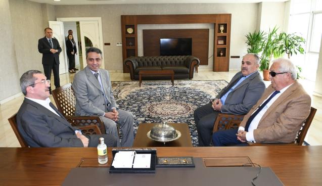 Posbıyık'tan Başkan Vergili'ye ziyaret