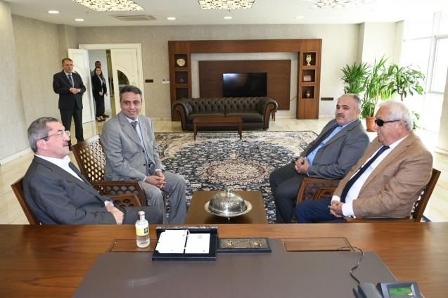 Posbıyık'tan Başkan Vergili'ye ziyaret