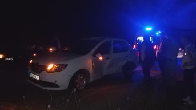Sürücü alkollü, araçlar perte çıktı…