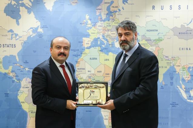 Tarım ve Orman Bakan Yardımcısı Fatih Metin’den Rektör Polat