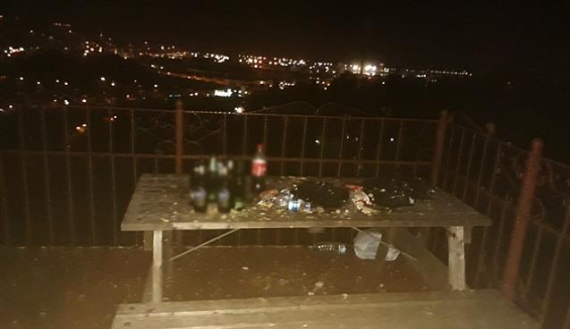 Seyir terasıydı, meyhane oldu