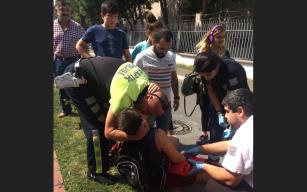 "Annem bana kızar" dedi. Ambulansa binmek istemedi.