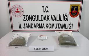 1 Kilo 200 gram Esrar  Yakalandı 