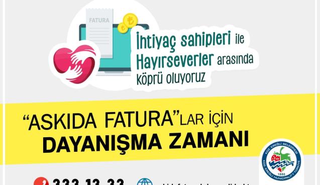 ASKIDA FATURA’ KAMPANYASINI YENİDEN BAŞLATTI