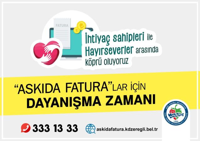 ASKIDA FATURA’ KAMPANYASINI YENİDEN BAŞLATTI