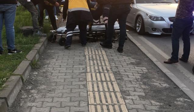 Yaya çarptı.