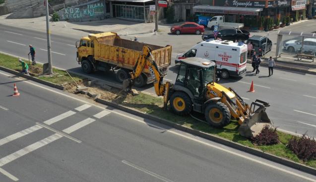 KDZ. EREĞLİ BELEDİYESİ, BAYRAMDA DA ÇALIŞIYOR