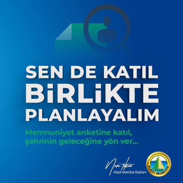 Beraber planlıyalım .