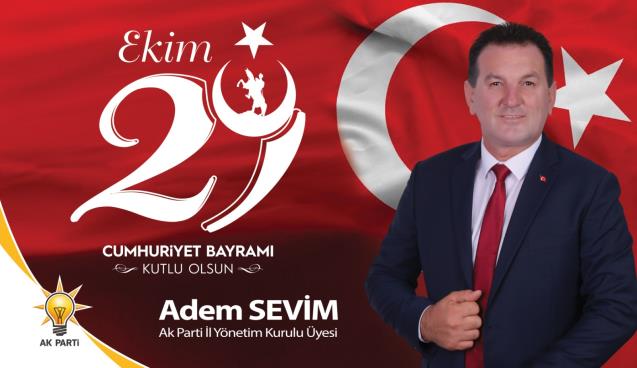 Adem Sevim'den kutlama