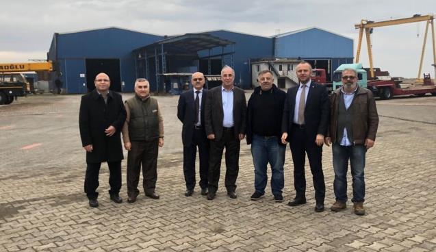 Tersane ziyaretleri devam ediyor…