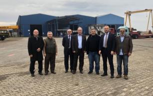 Tersane ziyaretleri devam ediyor…