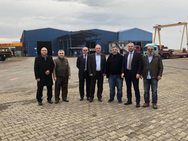 Tersane ziyaretleri devam ediyor…