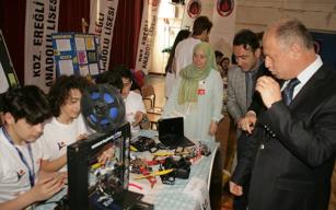 Gençler öğreniyor, üretiyor…